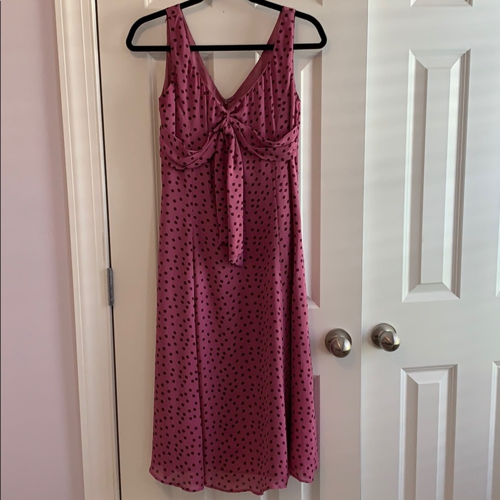 J. Peterman polka dot dress